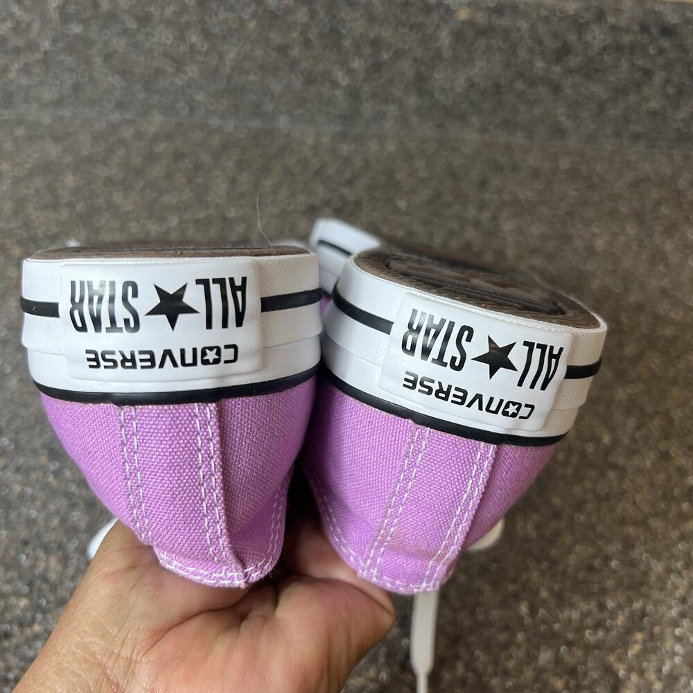 Converse All Star Classic Low Top Sneaker Purple/Pink Womens Sz 8 Lace Up Mens 6 - Picture 7 of 10